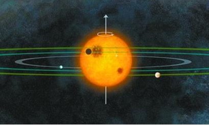 '科学家发现一星系有着类似于太阳系的排列方式'