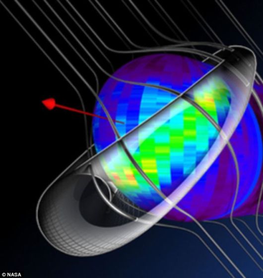 '科学家发现太阳系边缘出现巨大能量带'