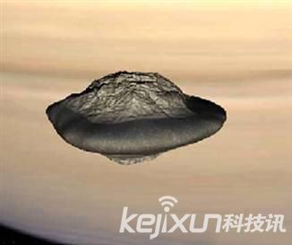 '科学家发现土星飞碟形状卫星