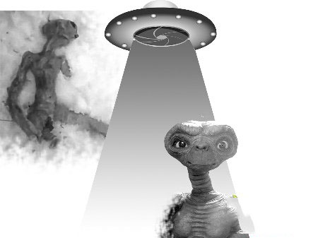 'UFO外星人尸体(多图)'