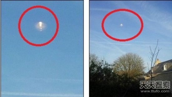 'UFO现身英国？专家也无法解释的神祕光点'