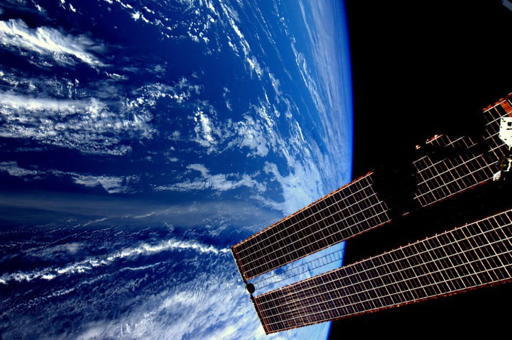 40万米太空国际空间站宇航员实拍地球